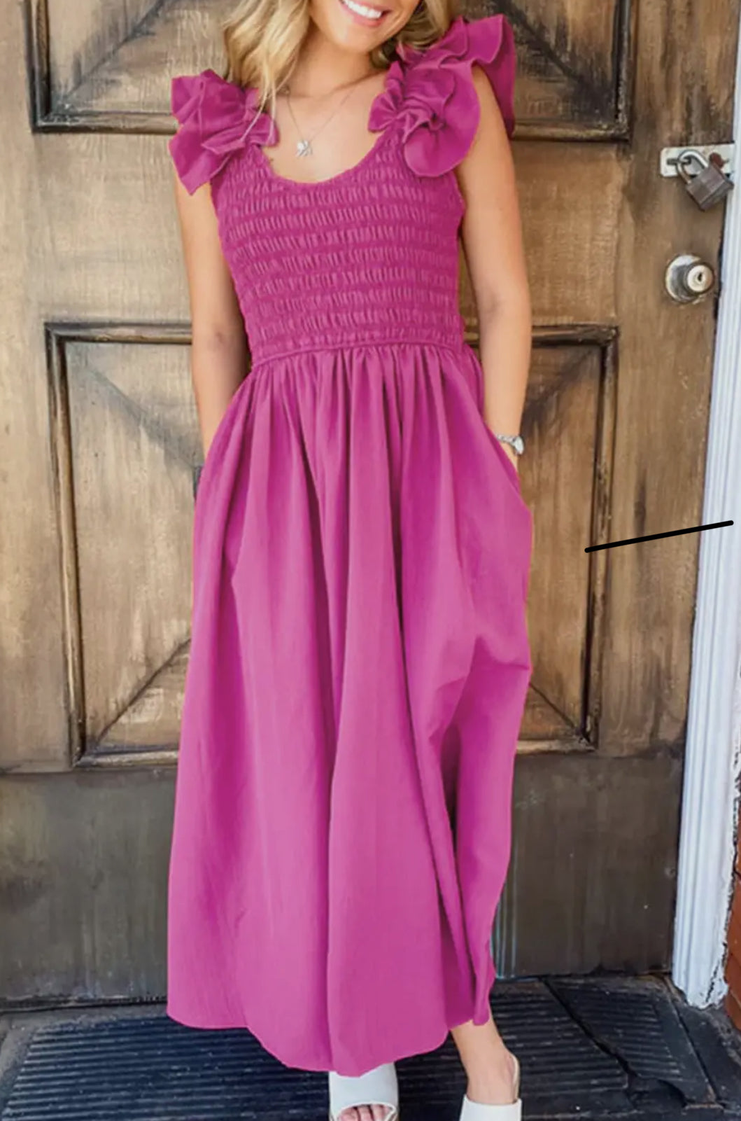 Pink Maxi Dress