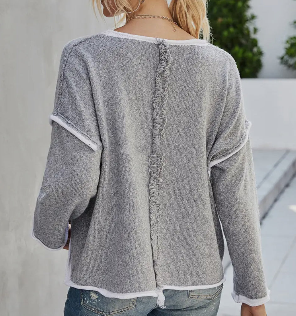 Casual Long Sleeve Sweater