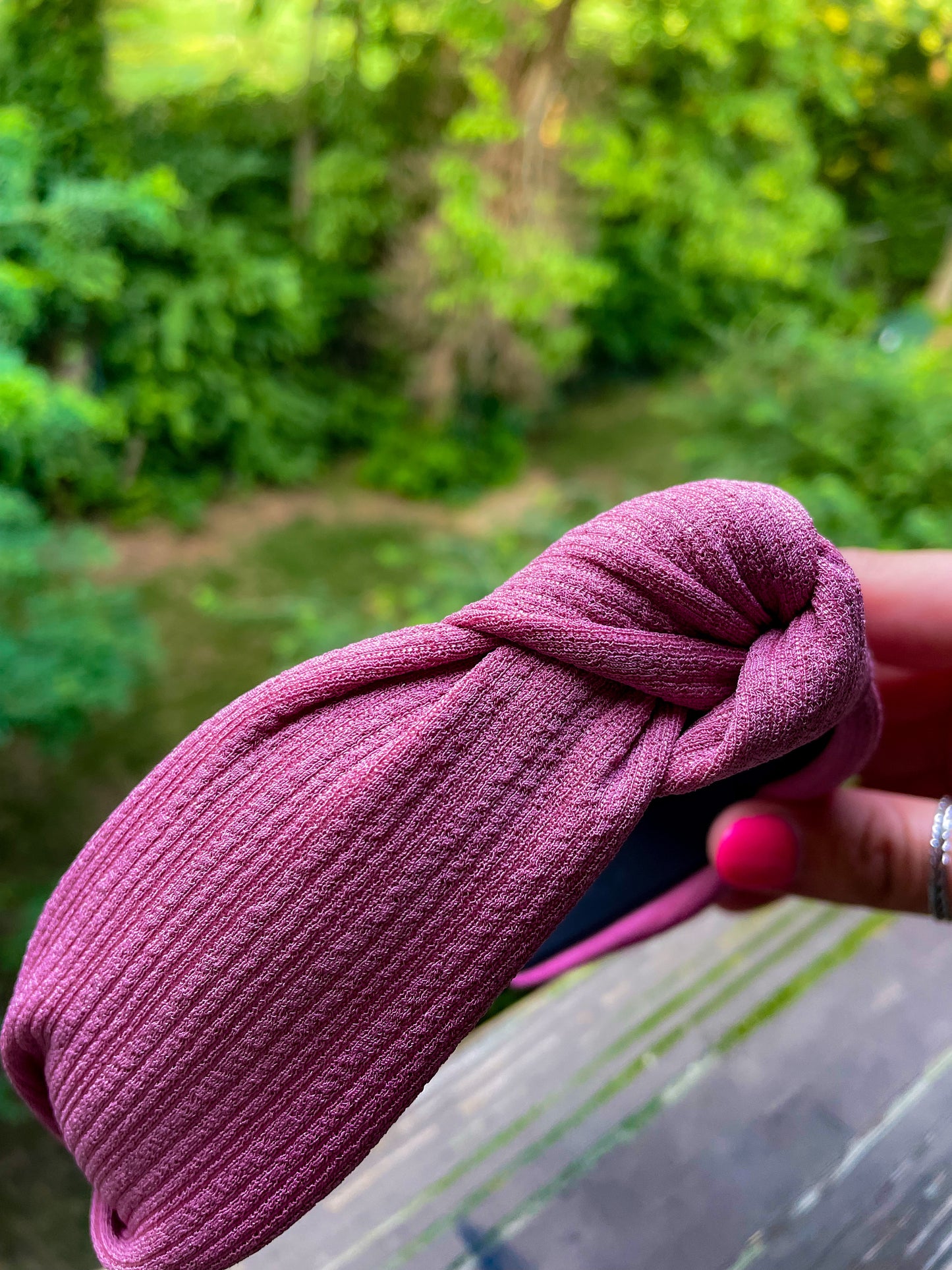 Solid Knotted Headband