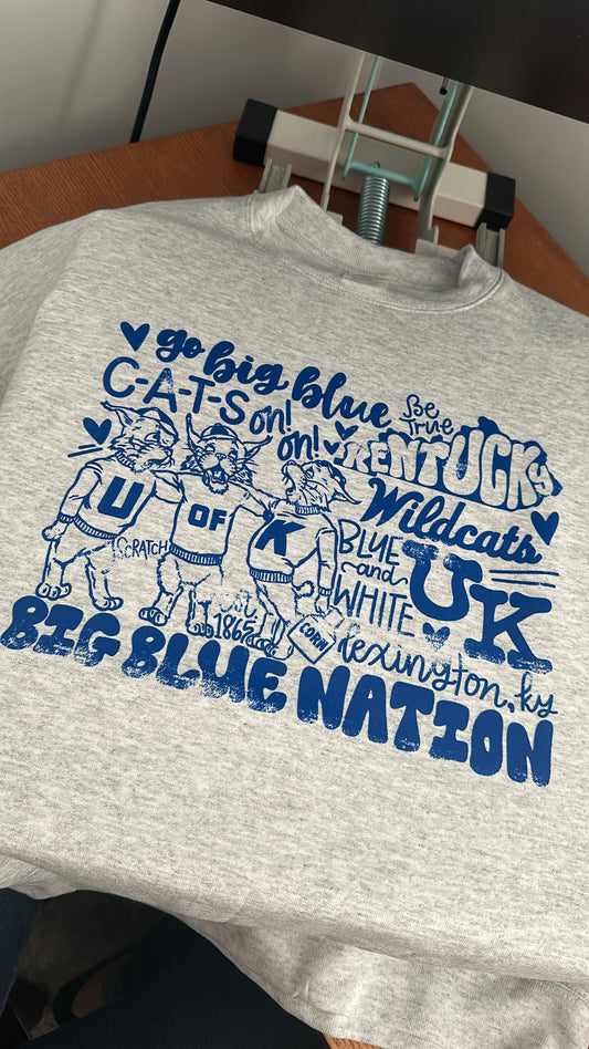 Kentucky Collage Crewneck