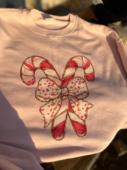 Candy Cane Crewneck🎄