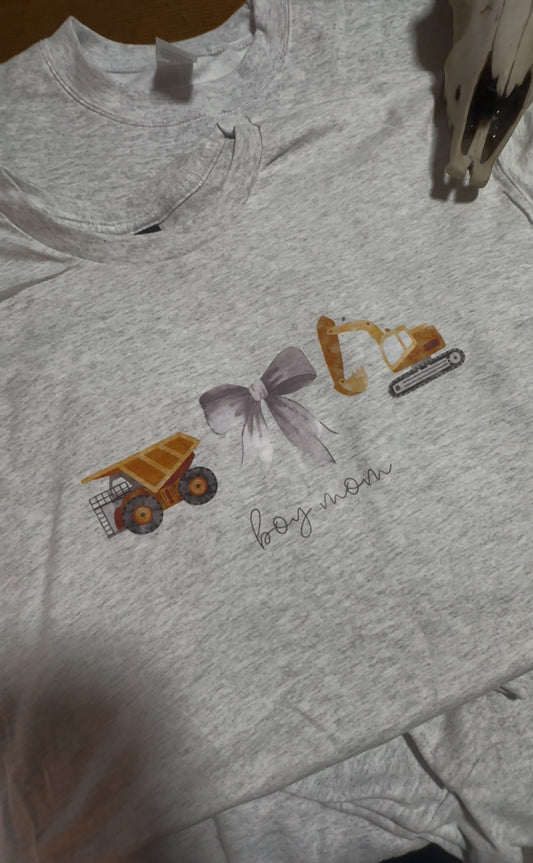 Boy Mama Construction T-shirt