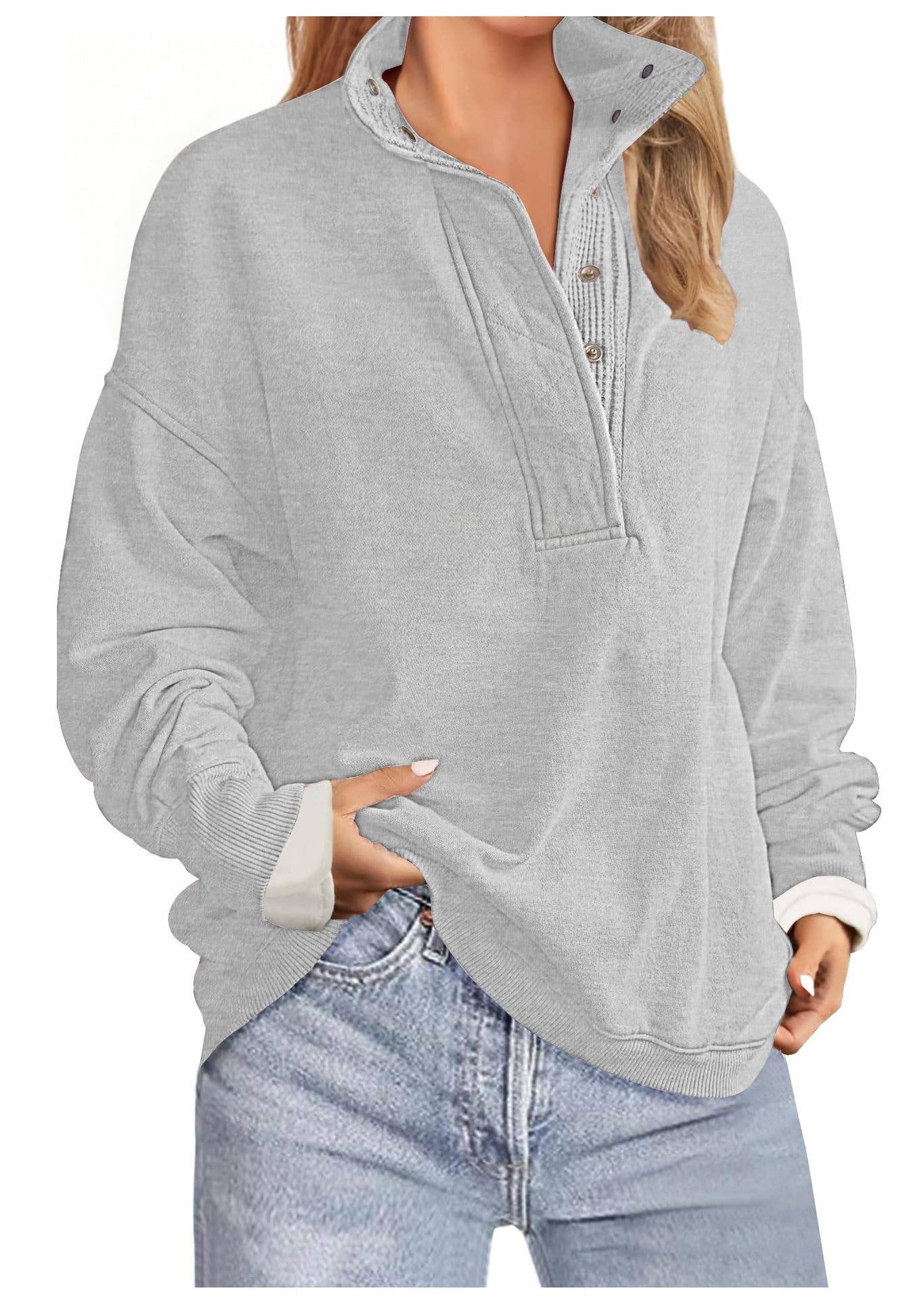 Western Retro Camo Tree Branch Collared Sweatshirt: Camo_3 / XL