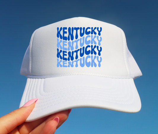 Kentucky Stacked Trucker Hat